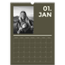A3 Jaarkalenders — Modern en gedurft [Januari]