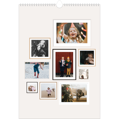 Verjaardagskalenders A3 — Fotowand gallerij [omslag]