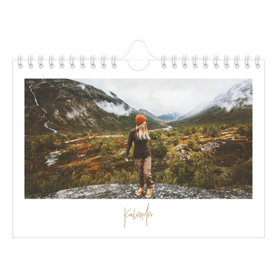 Fotokalender A5 — Handgeschreven [omslag]