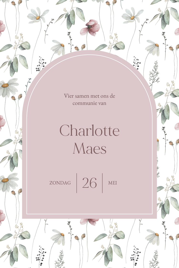 Uitnodigingen — Lange stengels