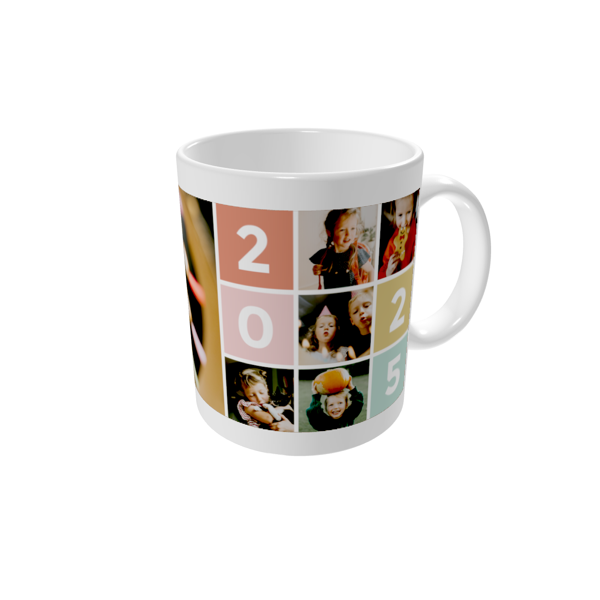 Mok bedrukken — Bont gekleurd