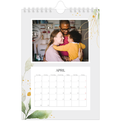 Fotokalender A5 — Bloemen splash [April]