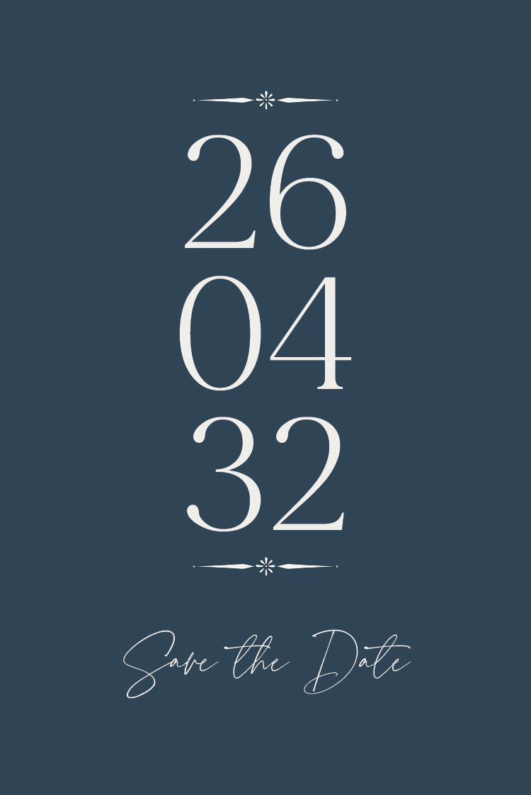 Save the date — Leisteen & schreef