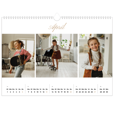 Fotokalender A3 — Fotolijn [April]