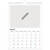 Fotokalender A4 (20 x 30 cm) — Ontwerp je eigen fotoproduct [Januari]