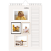 Fotokalender A5 — Fotowand gallerij [April]