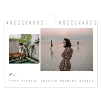Fotokalender A5 — Surfing sunsets [omslag]