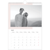 Fotokalender A4 (20 x 30 cm) — Kleur frames [Maart]