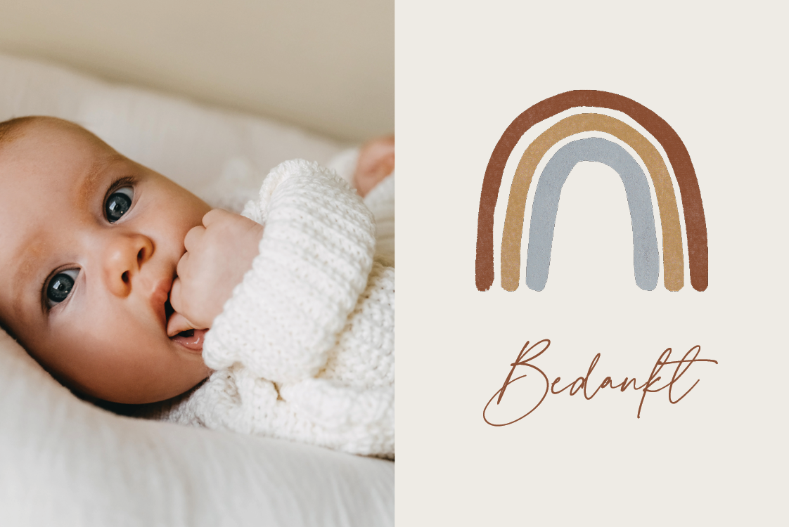 Bedankkaarten — Stralend welkom