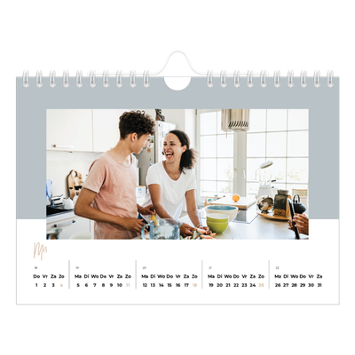 Fotokalender A5 — Aardse frames [omslag]