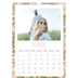 A3 Jaarkalenders — Gebloemd behang [April]