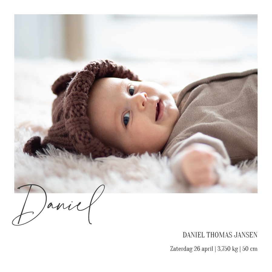 Uitnodigingen — Klein elegant