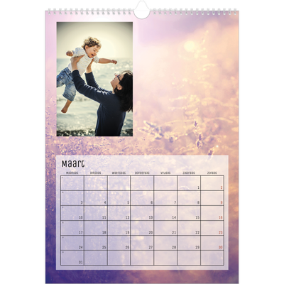 A3 Jaarkalenders — Achtergronden uit de natuur [Maart]