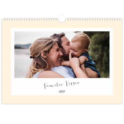 A3 Familieplanners — Modern - gezinsplanner 5 personen [omslag]