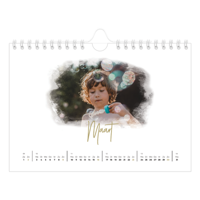 Fotokalender A5 — Foto-effecten [Maart]