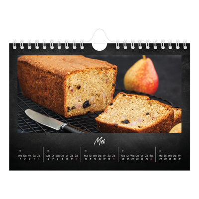 Fotokalender A5 — Krijtbord stijl [omslag]