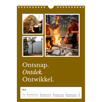 Fotokalender A4 (20 x 30 cm) — Redactionele Aarde [Mei]
