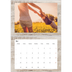 Fotokalender A4 Dubbel (30 x 40 cm) — Houtpatroon [Mei]