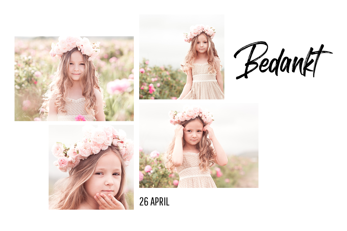 Bedankkaarten — Dit ben ik