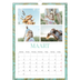 A3 Jaarkalenders — Gebloemd behang [Maart]
