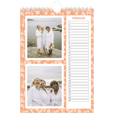 Fotokalender A5 — In volle bloei [Februari]
