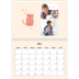 Fotokalender A4 Dubbel (30 x 40 cm) — Kattenpoten en krabbels [April]