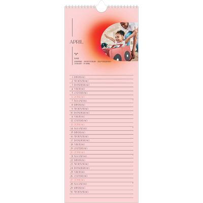 Smalle kalender  — Astronomie [April]