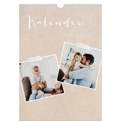 A3 Jaarkalenders — Scrapbook kalender [omslag]