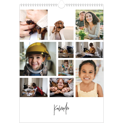 A3 Jaarkalenders — Foto arrangement [omslag]