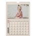 Fotokalender A4 (20 x 30 cm) — Craft stempel effect [Januari]