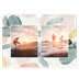 Fotokalender A4 — Aquarel vlekkenpatroon [omslag]