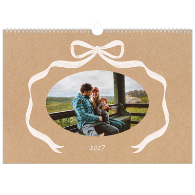 Fotokalender A3 — Kraft en strik [omslag]