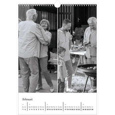 A3 Jaarkalenders — Focus [Februari]