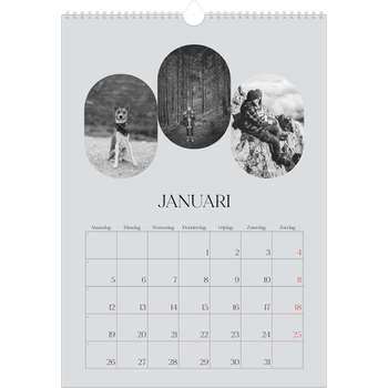 Fotokalender A3 — De open weg