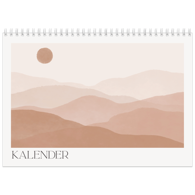 Fotokalender A4 Dubbel (30 x 40 cm) — Welzijn quotes [omslag]