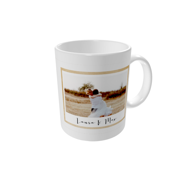 Mok bedrukken — In een kader