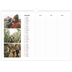 A3 Familieplanners — Simplistisch - gezinsplanner 3 personen [Januari]