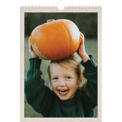 Verjaardagskalenders A4 — Craft stempel effect [omslag]