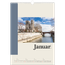 A3 Jaarkalenders — Bezienswaardigheden van de wereld [Januari]