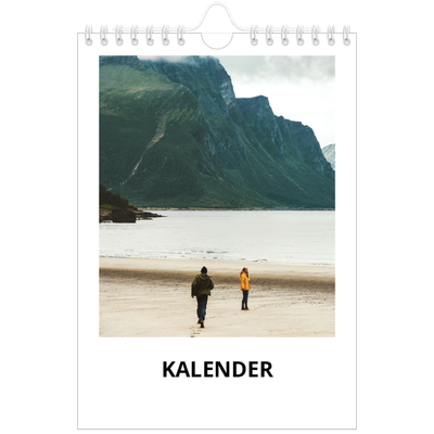 Fotokalender A5 — Witte randen [omslag]