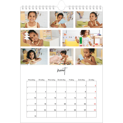 Fotokalender A4 (20 x 30 cm) — Foto arrangement [Maart]