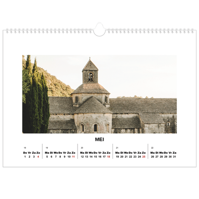 Fotokalender A3 — Eenvoudige foto [omslag]