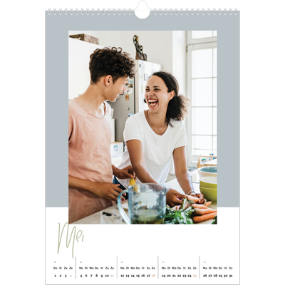 A3 Jaarkalenders — Aardse frames [omslag]