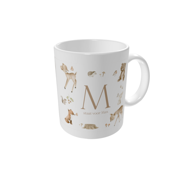 Mok bedrukken — Wispelturig bos