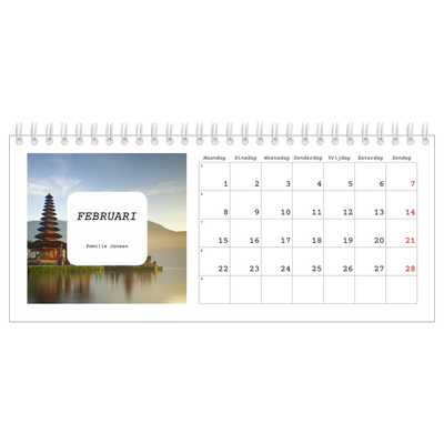 Bureaukalenders — Het hele verhaal [Februari]