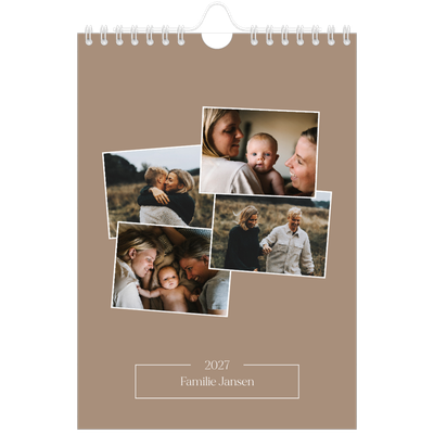 Fotokalender A5 — Gemaakte herinneringen [omslag]