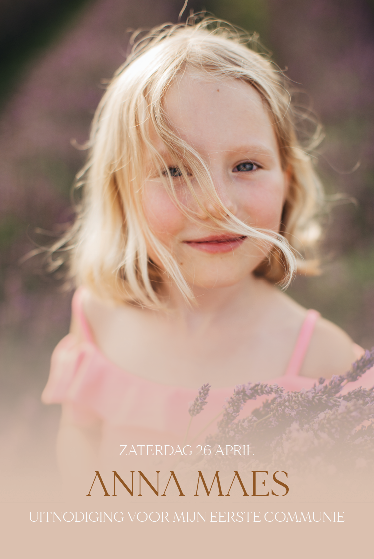 Uitnodigingen — Eenvoudig taupe