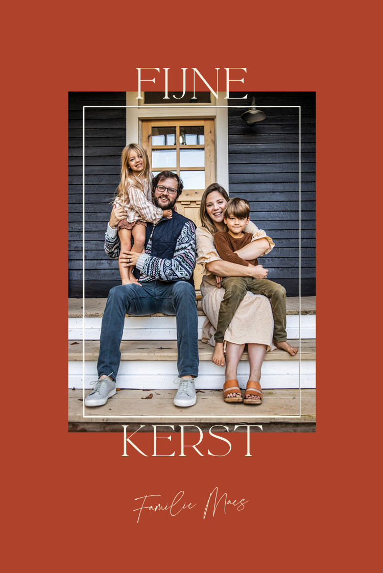 Fotokaarten — Vrolijk kerstfeest