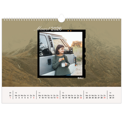 Fotokalender A3 — Zin in avontuur [Maart]