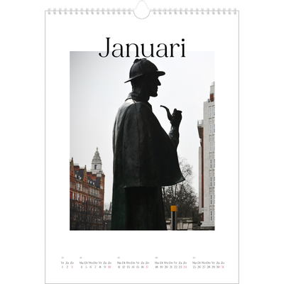 A3 Jaarkalenders — Mijn reisverhaal - Londen [Januari]